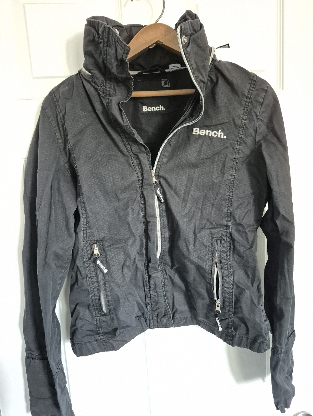 Bench Cotton Utility Jacket with Zip Away Hood